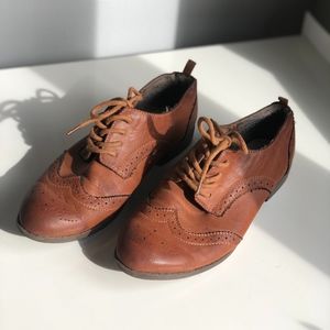 H&M Brown Wingtips Oxfords